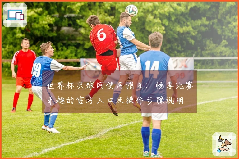 世界杯买球网使用指南：畅享比赛乐趣的官方入口及操作步骤说明
