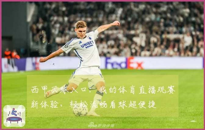 西甲买球入口：我的体育直播观赛新体验，轻松流畅看球超便捷